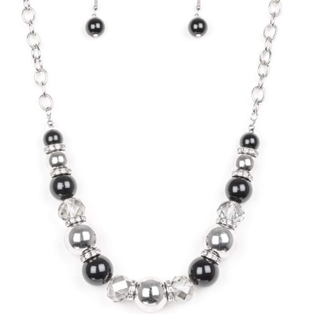 The Camera Never Lies Black Necklace